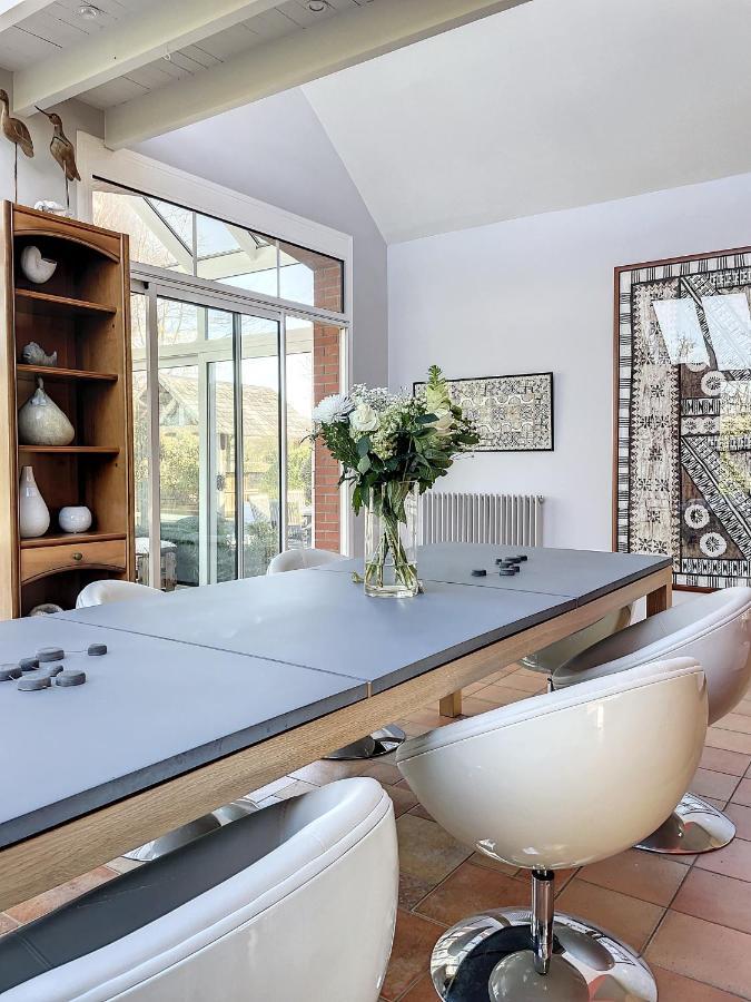 Gite De Charme "La Maison Saint-Leonard" Avec Piscine, Spa, Vue Sur Le Mont Saint-Michel Vains Exterior photo
